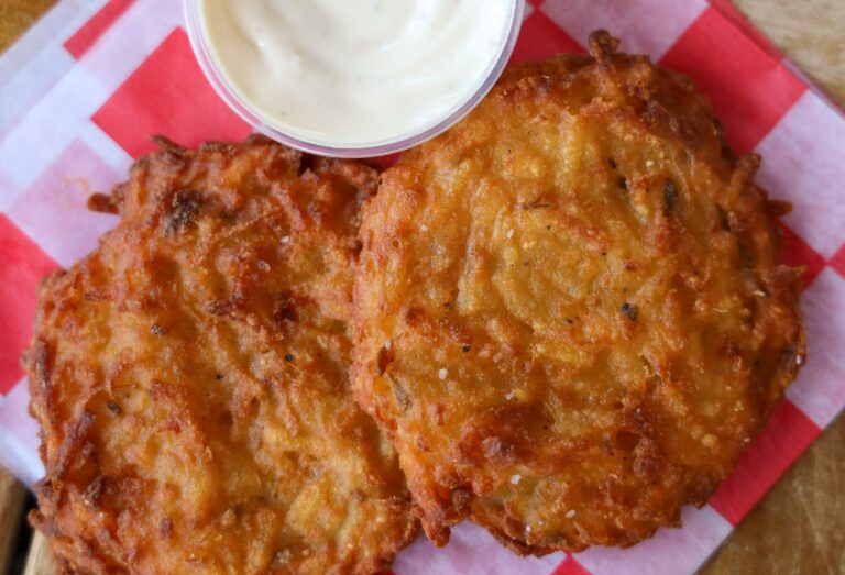 Green Chile latkes_